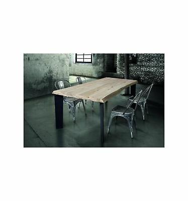 tavolo massello nodo aperto sp 4 cm