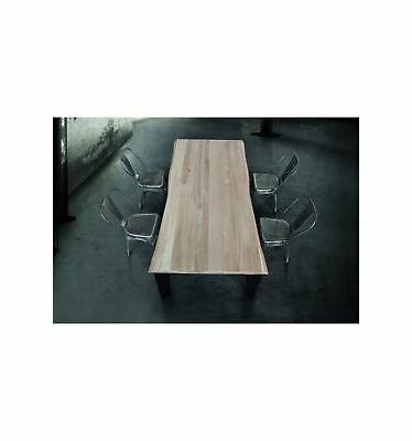 tavolo massello nodo aperto sp 6 cm