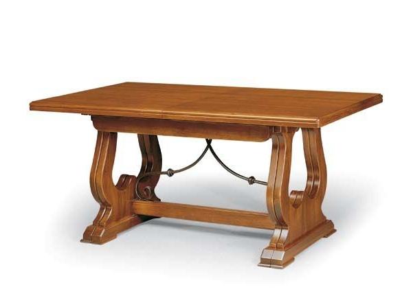 tavolo mod fratino con ferro in legno