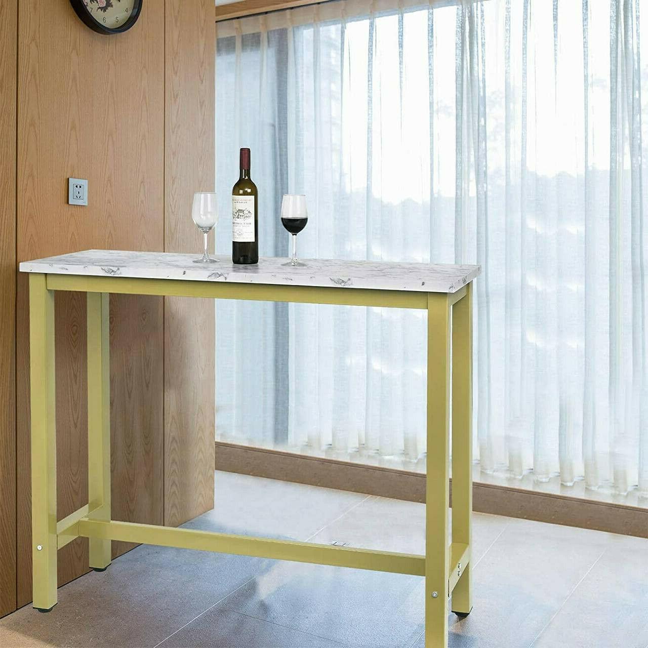 tavolo moderno alto da bar struttura in