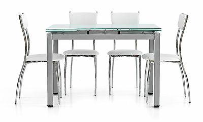 tavolo moderno rettangolare vetro 110 x 70