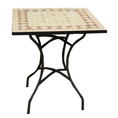 tavolo mosaico anzio 80x80 h75cm