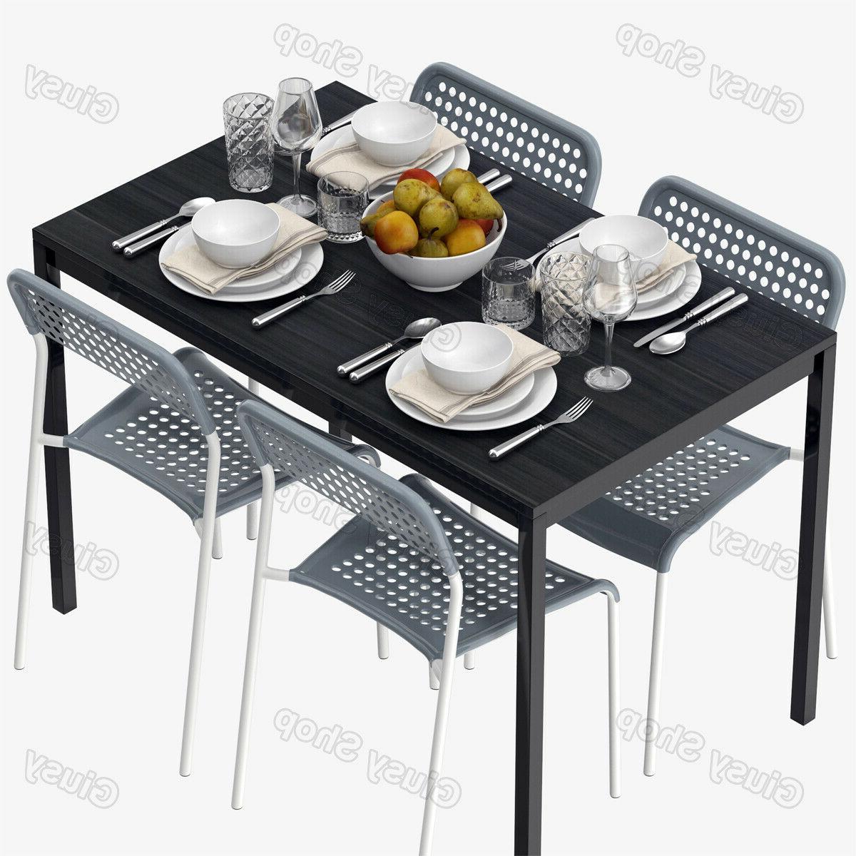 tavolo nero ufficio casa cucina struttura metallo