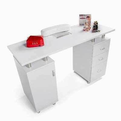 tavolo per manicure ricostruzione unghie con aspiratore