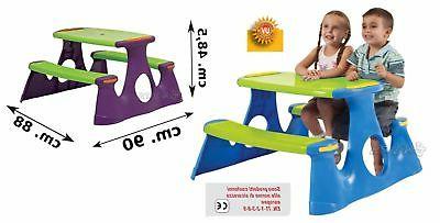tavolo pic nic in plastica per bambini