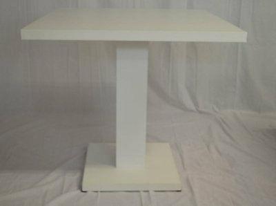 tavolo pranzo giove q 60x60 legno bianco