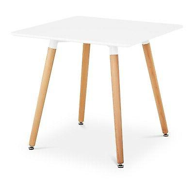 tavolo quadrato design moderno soggiorno 80 x