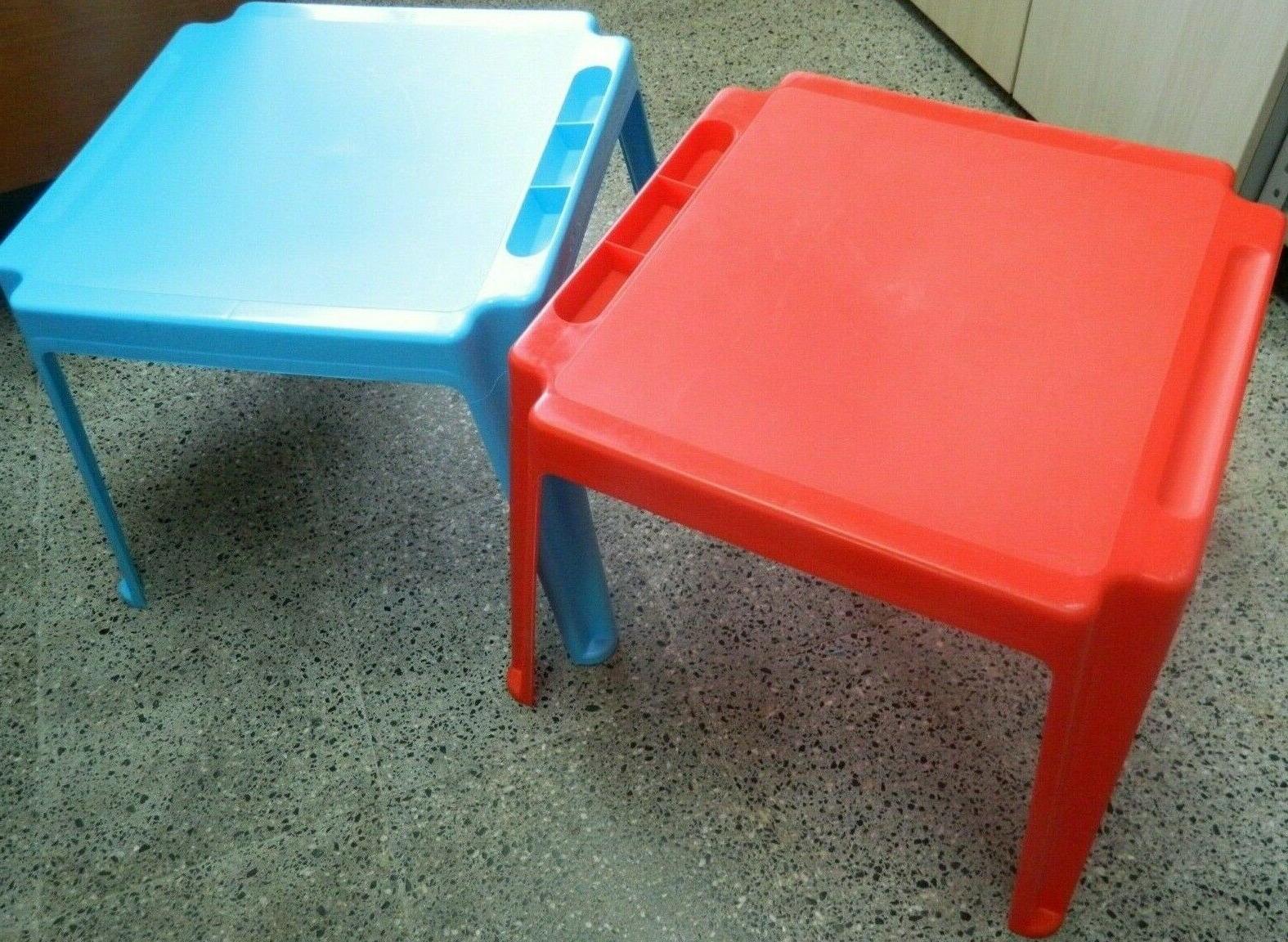 tavolo quadrato per bambino in plastica vari