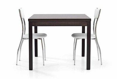 tavolo quadrato rovere moro wenge