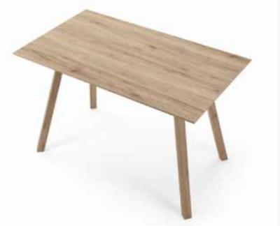 tavolo rettangolare salvaspazio rovere nodato