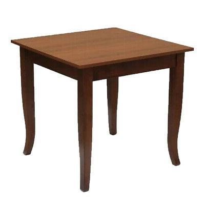 tavolo ristorazione 60x60 noce casa hotel pizzeria