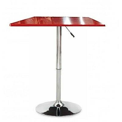 tavolo rosso saturno ra 80x80cm bar ristorante