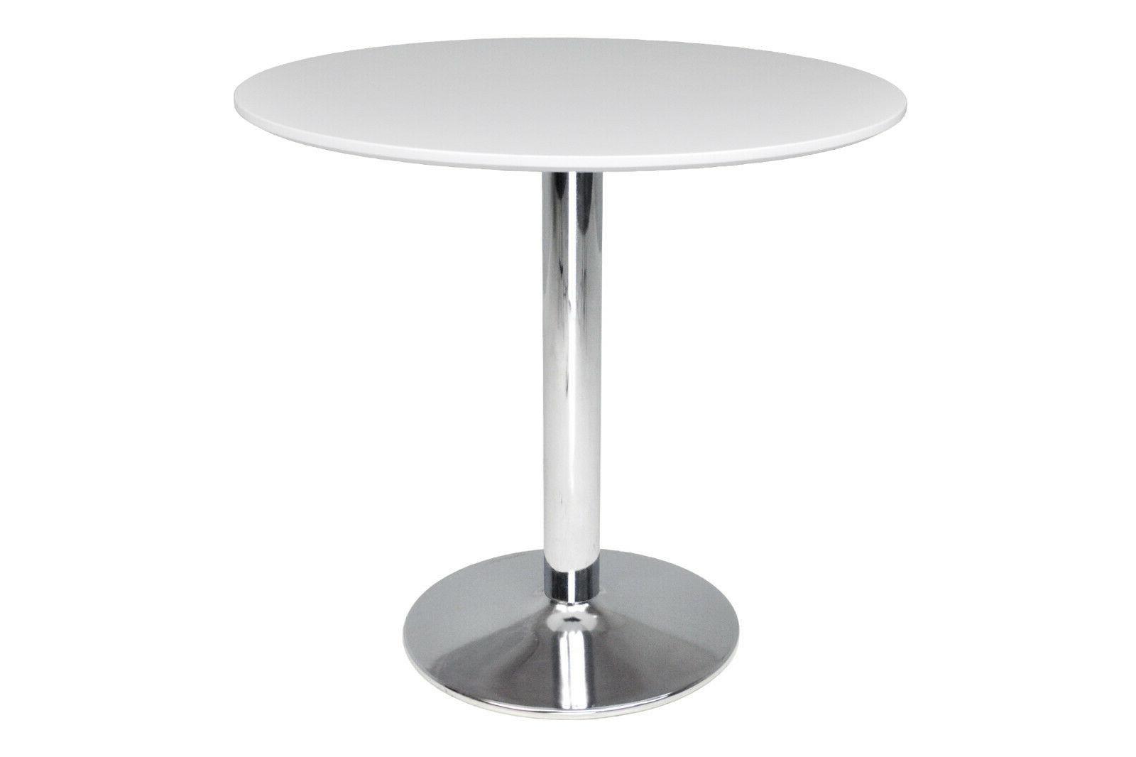 tavolo rotondo 80 cm bianco tavolino da