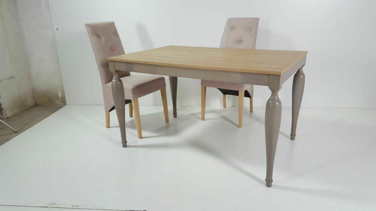 tavolo round 130 legno massello cucina salotto