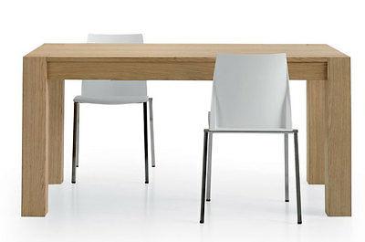 tavolo rovere naturale spazzolato cm 140