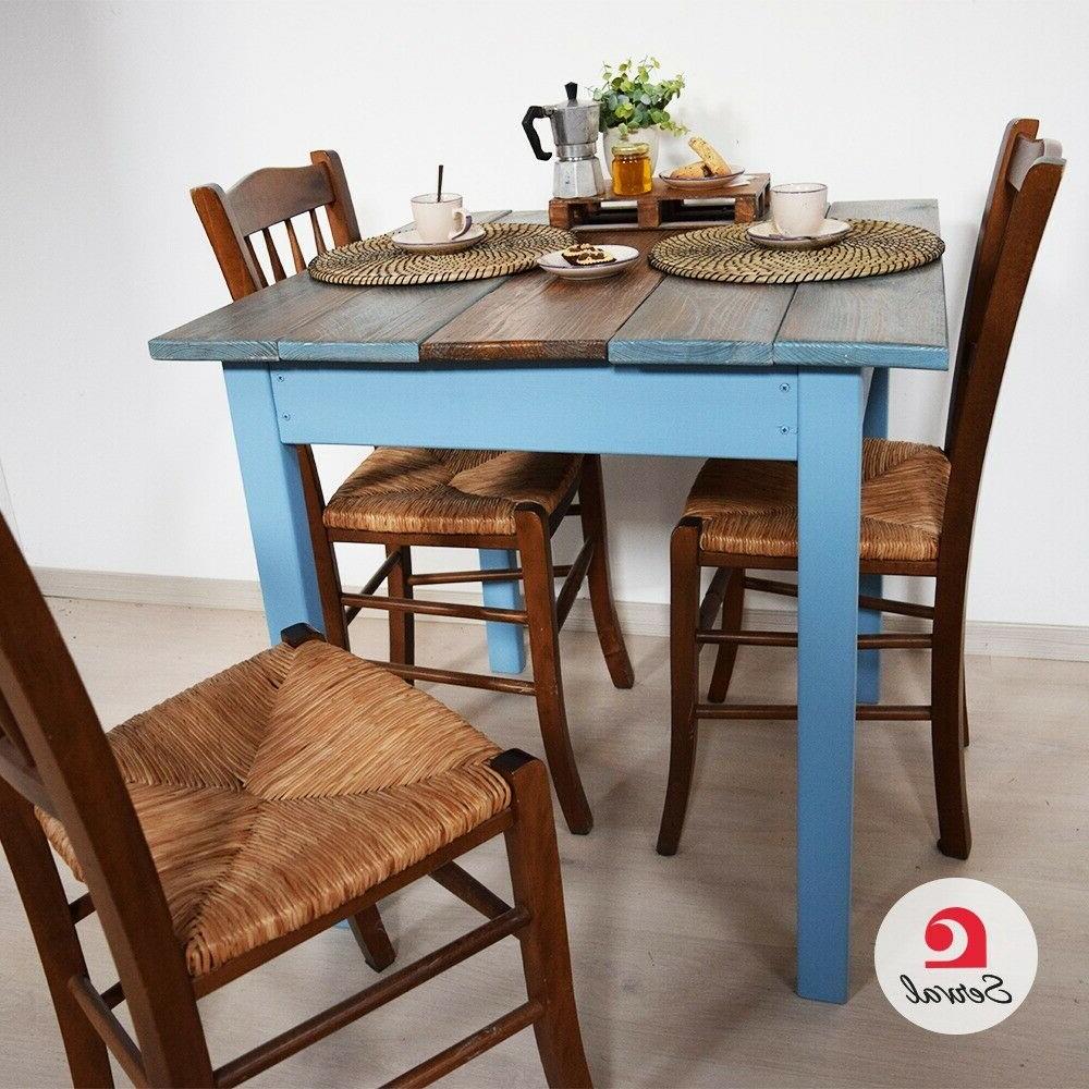 tavolo rustico in legno massello di abete