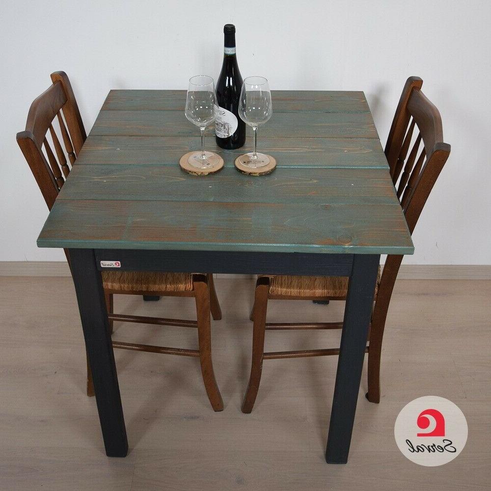 tavolo rustico in puro legno massello mod