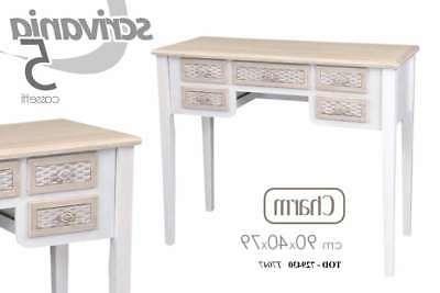tavolo scrivania in legno bianco marrone 5