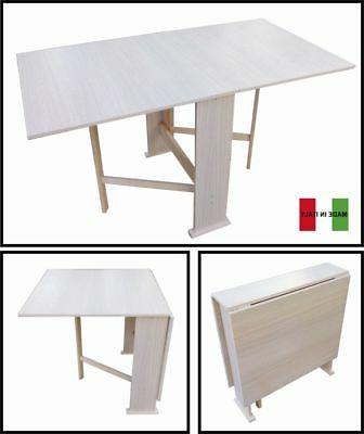 tavolo susanna pieghevole formica rovere cm 75x140