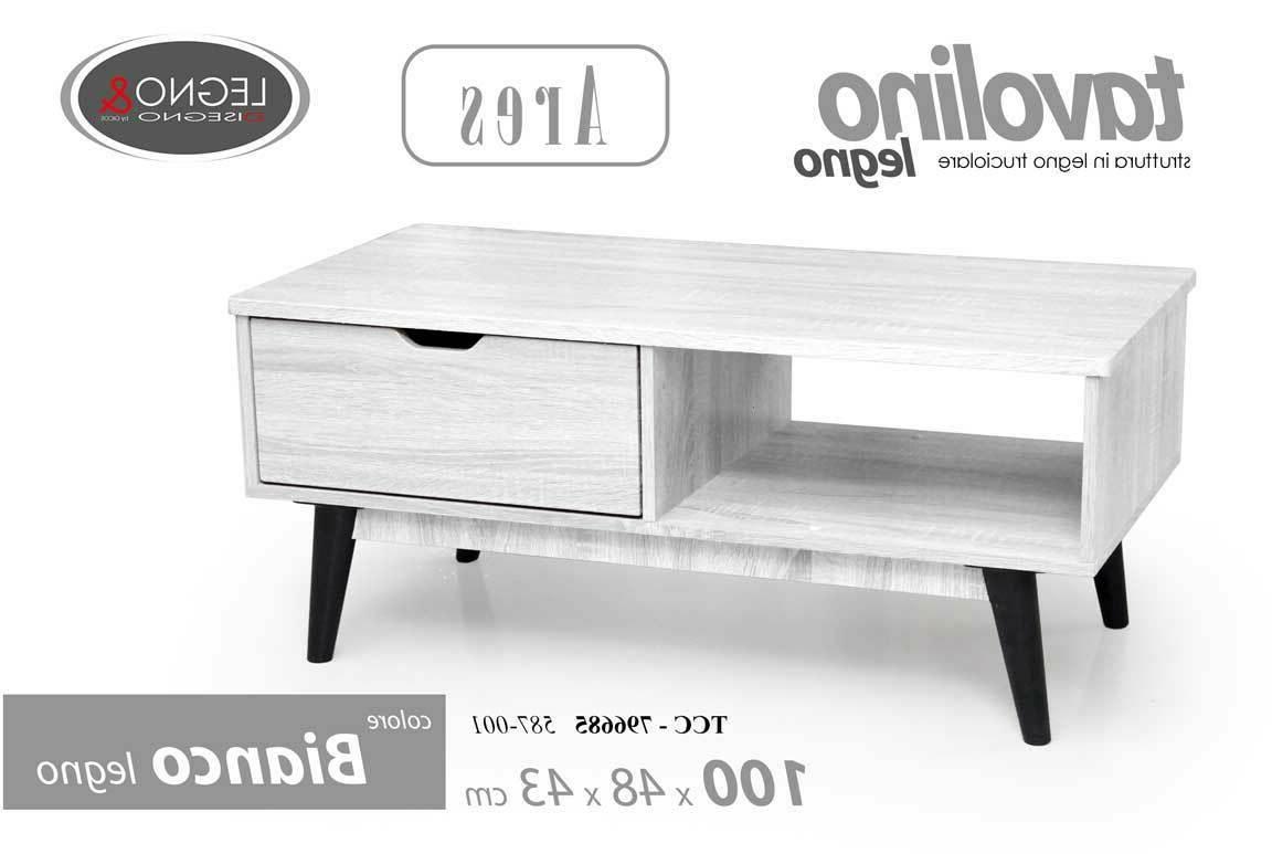 tavolo tavolino 100 48 h43cm salotto moderno