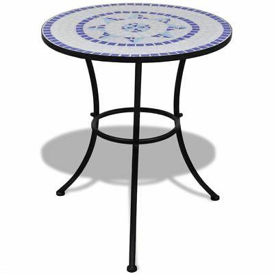 tavolo tavolino ceramica da esterno bianco e