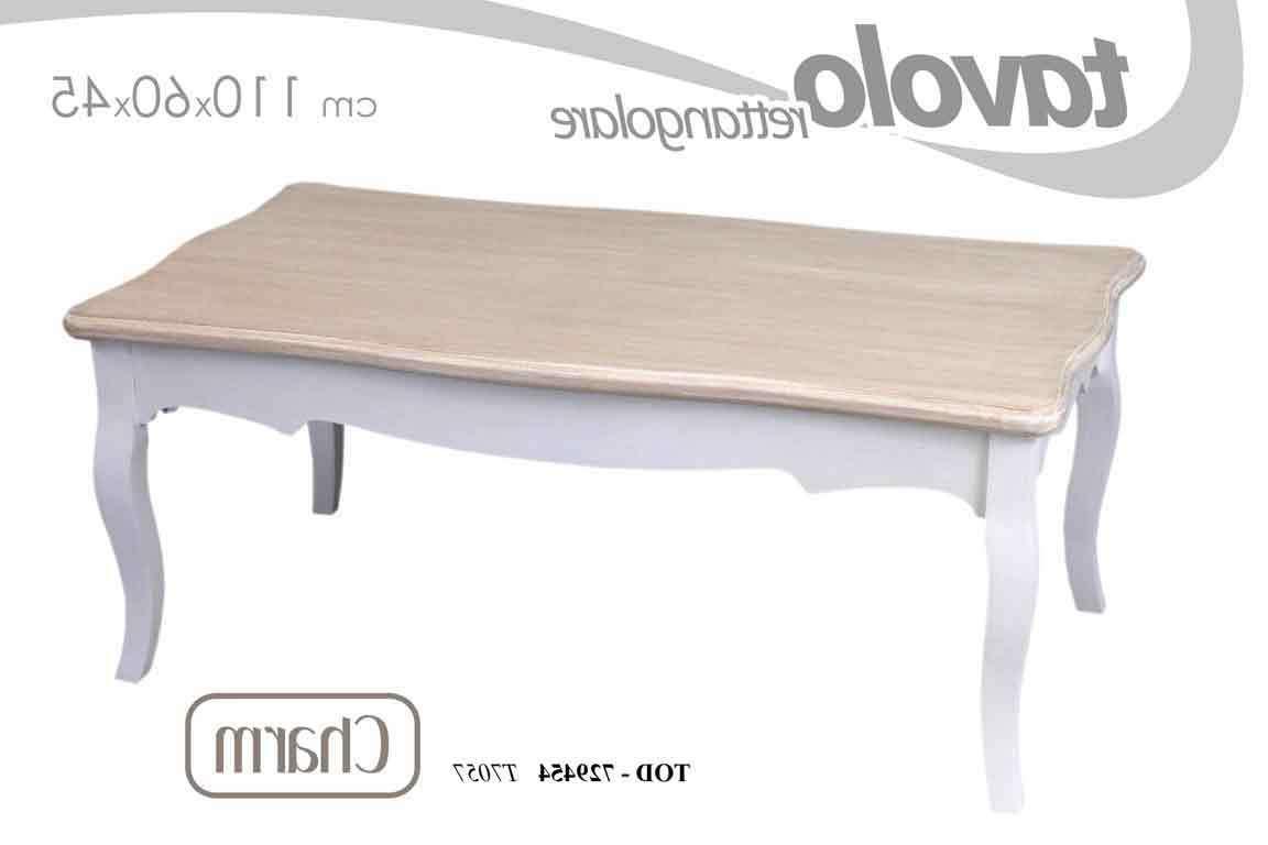 tavolo tavolino h45 110 60 cm basso
