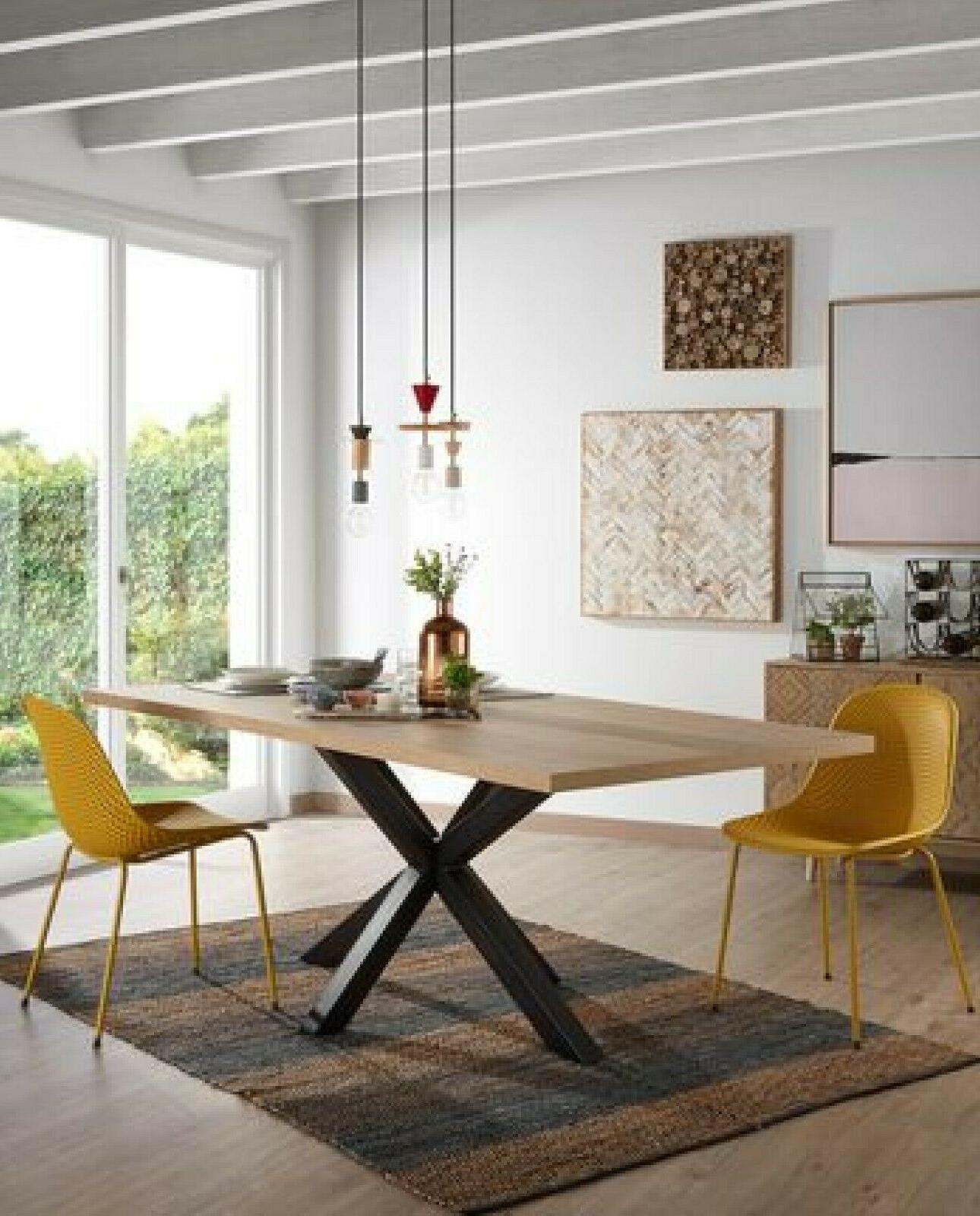 tavolo thor in legno abete gambe in