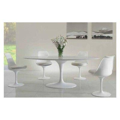 tavolo tulip eero saarinen ovale marmo bianco