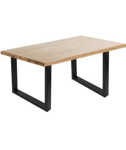 tavolo vintage in legno e gambe in