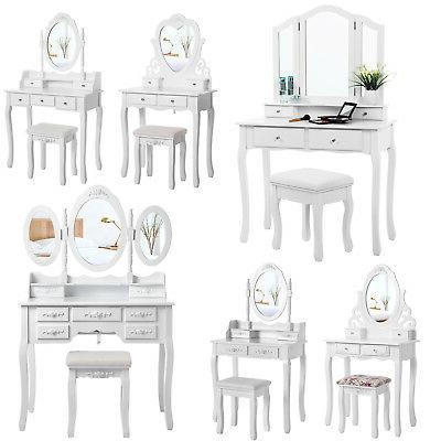 toeletta tavolo make up cosmetici specchiera con