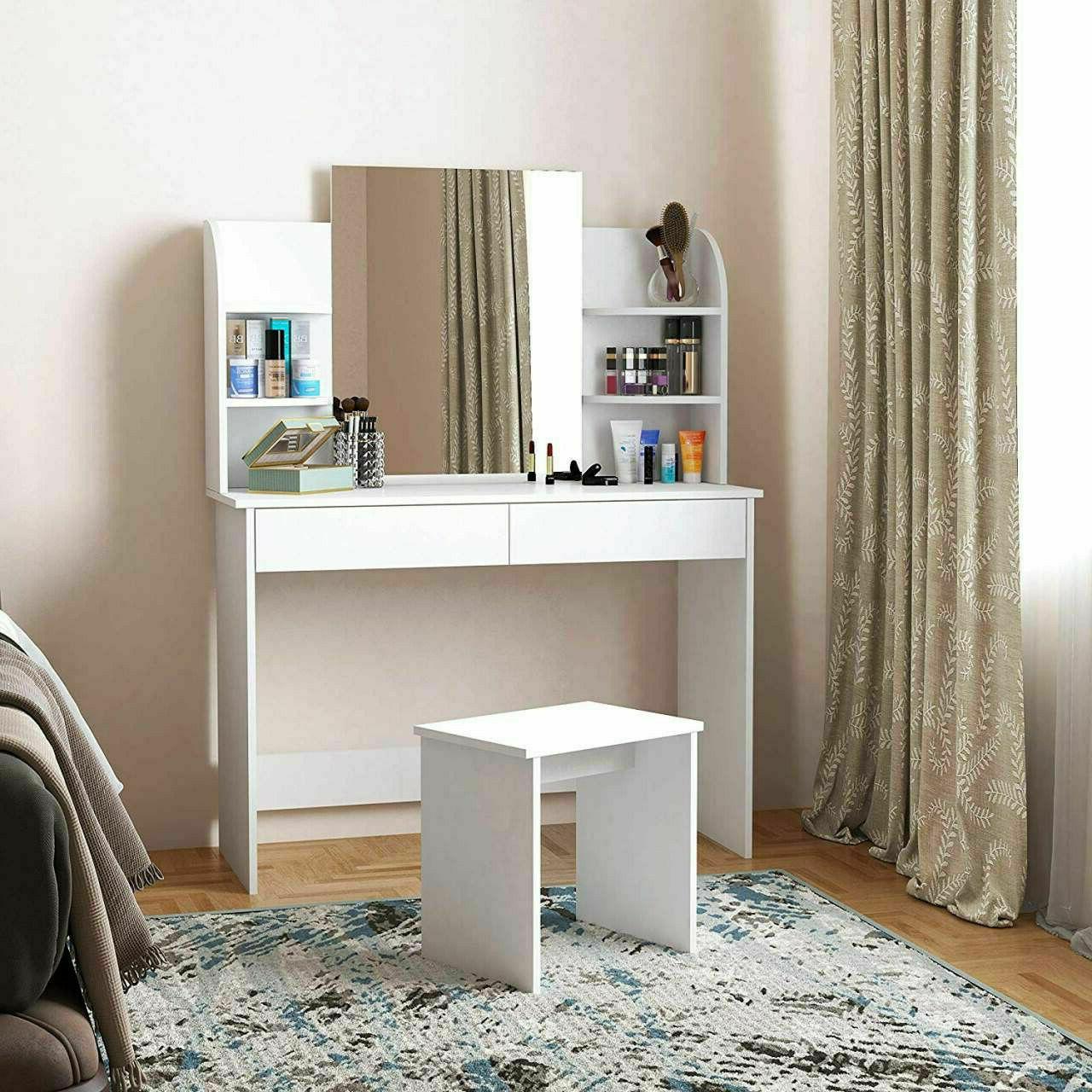 toletta tavolo da trucco con specchio 4