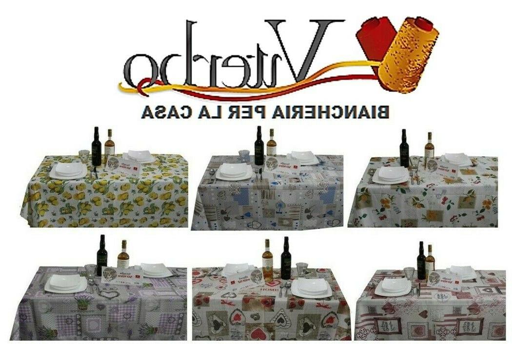 tovaglia da tavola antimacchia idrorepellente no stiro