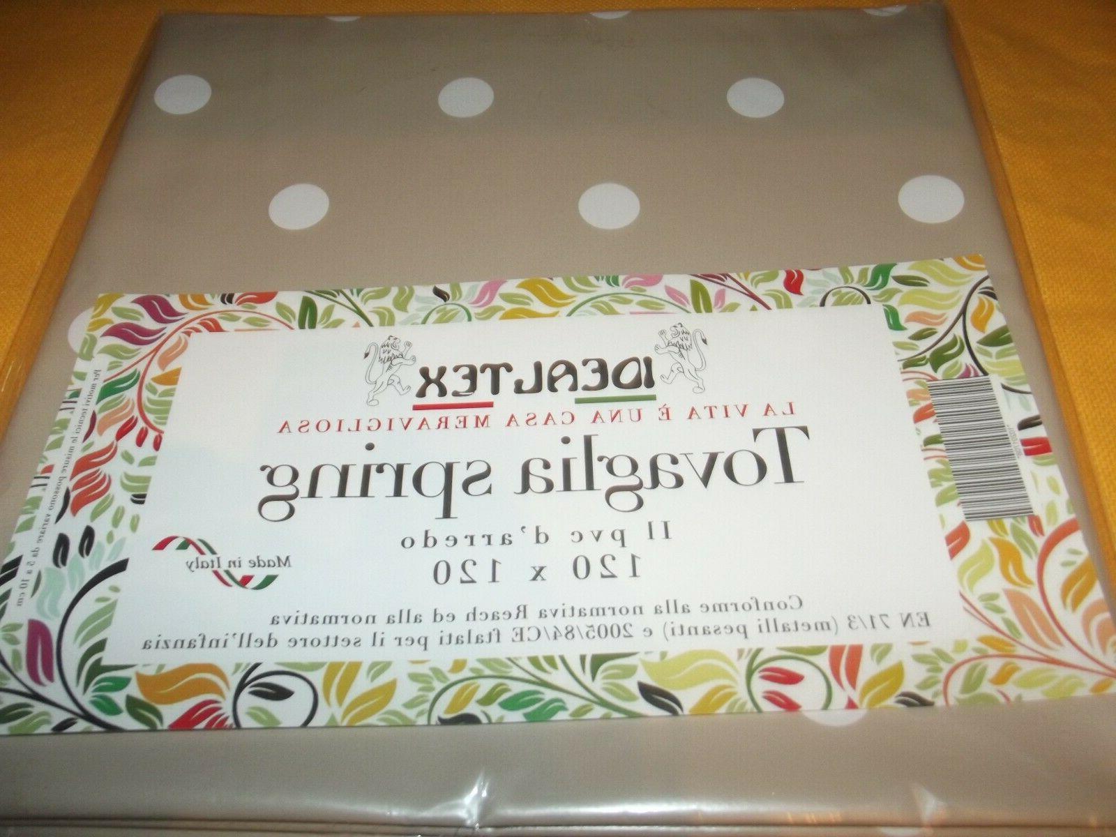 tovaglia in pvc felpato per tavolo quadrato