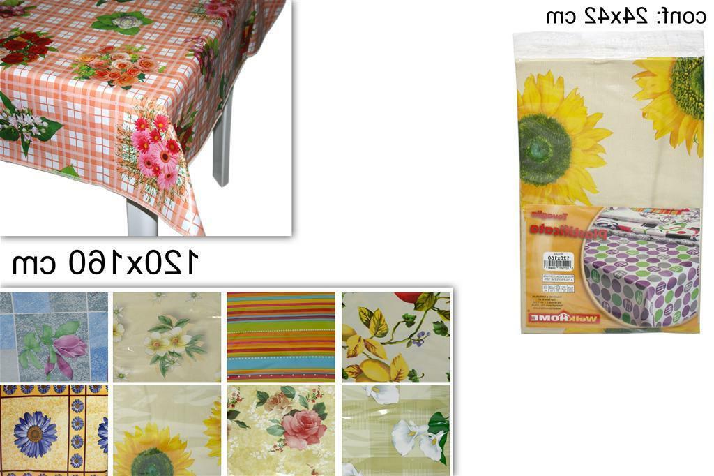 tovaglia plastificata 120x160 cm cerata cucina copri