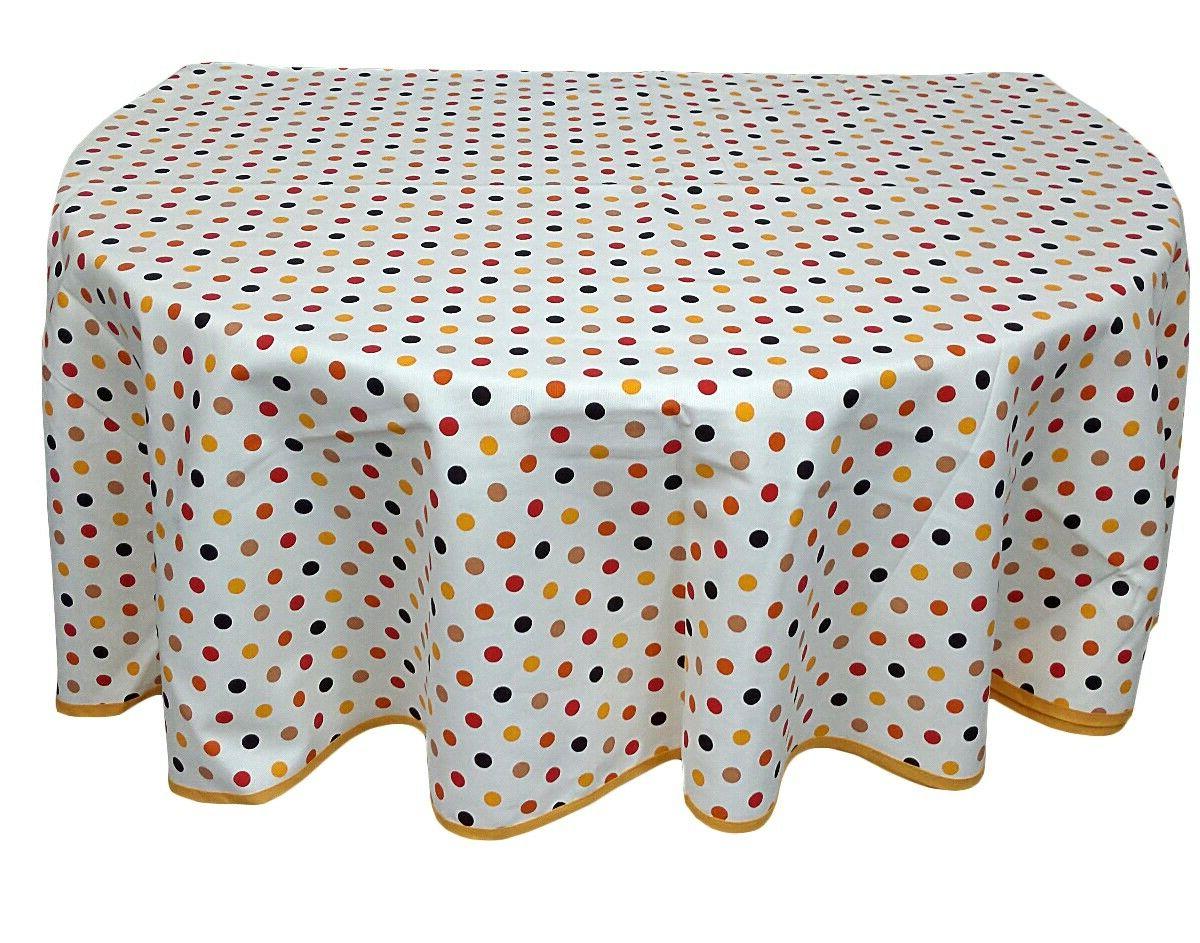 tovaglia rotonda per tavolo rotondo in cotone