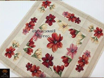 tovaglia tavola quadrata 90x90 centrotavola copritavolo pres