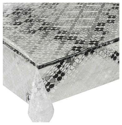 tovaglia trasparente antimacchia al metro moderna cucina