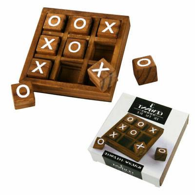 tris gioco da tavolo legno tic tac