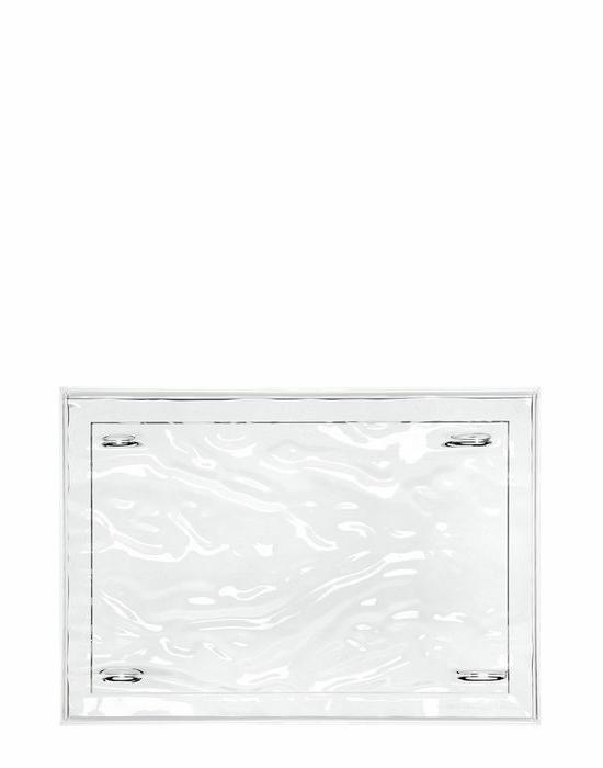 vassoio dune cristallo 55x38 tableware tavola design