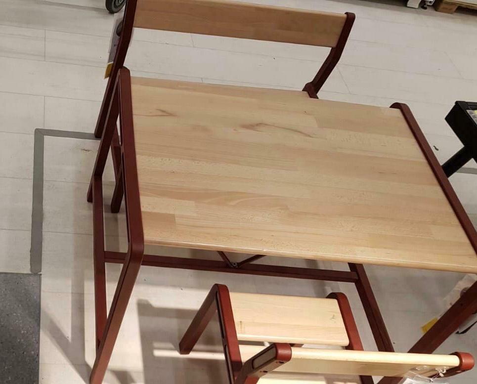 ypperlig tavolo sedia banca rosso scuro di