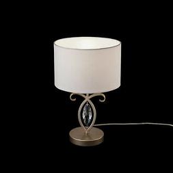 Classica Con Struttura In Metallo E Paralume In Tessut