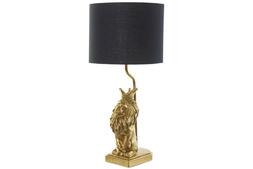 Design Leone Lume Scrivania Comodino Oro