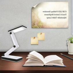 lampada da tavolo portatile pieghevole led usb