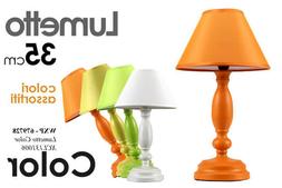 Comodino Lumetto Abat Jour Color Shabby Chic Wxp 679728