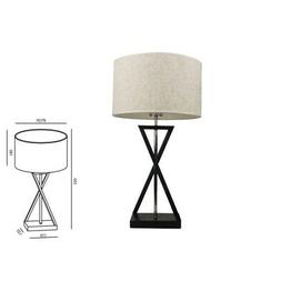 Comodino Rotonda Con Attacco E27 Colore Avorio Sku-40391