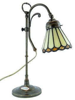 Lampada ottone brunito da tavolo,lampade liberty saliscendi 