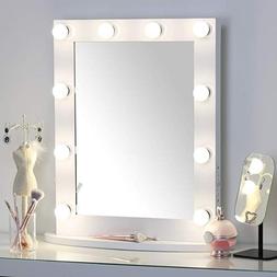 Specchio Vanity Illuminato Trucco 10 Lampadine