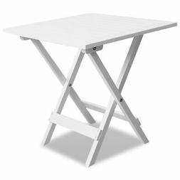 vidaXL Legno di Acacia Tavolino da Caff&egrave; da Giardino Pieghe