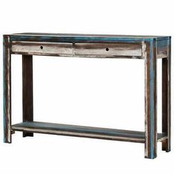 Consolle Vintage 118x30x80 Cm Tavolino Buffet