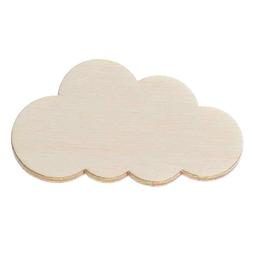 Legno Nuvole - 1-60cm Larghezza Confetti Decorativi Fai da T